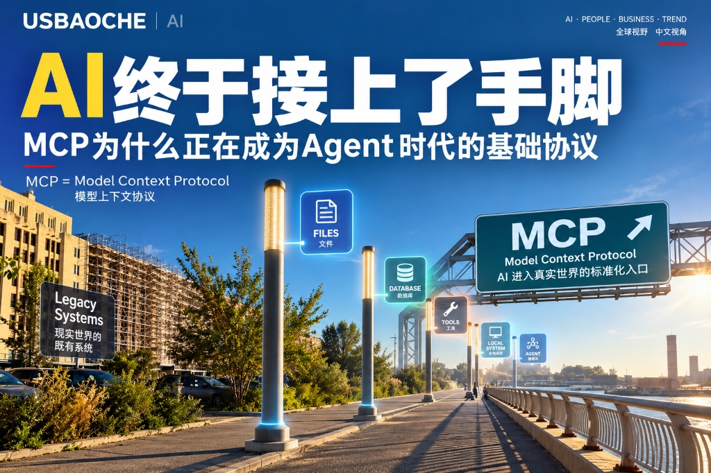 AI终于接上了手脚：MCP为什么正在成为Agent时代的基础协议