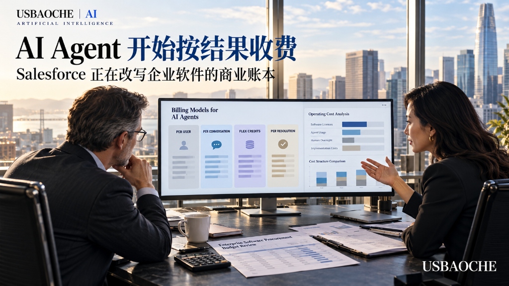 AI Agent 开始按结果收费：Salesforce 正在改写企业软件的商业账本