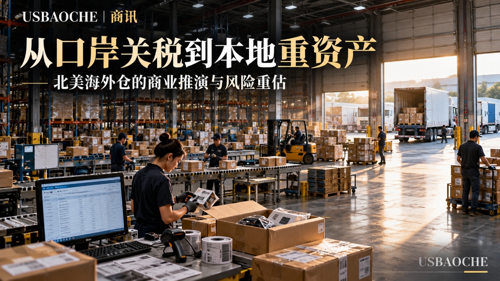 从口岸关税到本地重资产：小额免税收紧后，北美华人海外仓的商业推演与风险重估