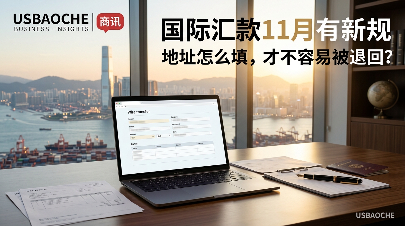 国际汇款11月有新规：地址怎么填，才不容易被退回？