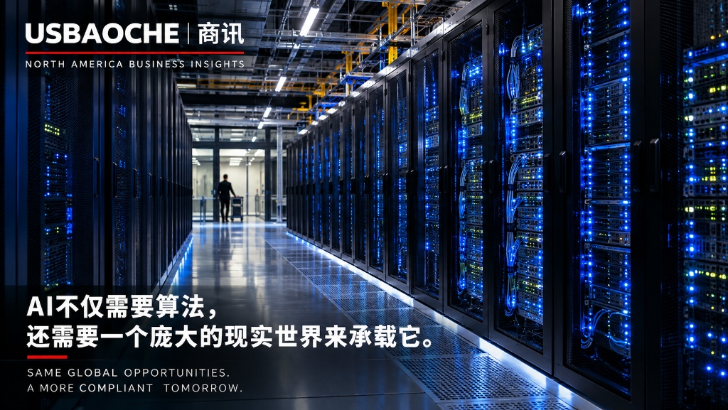 AI越来越聪明，也越来越需要现实世界里的土地、电力、数据中心和网络。