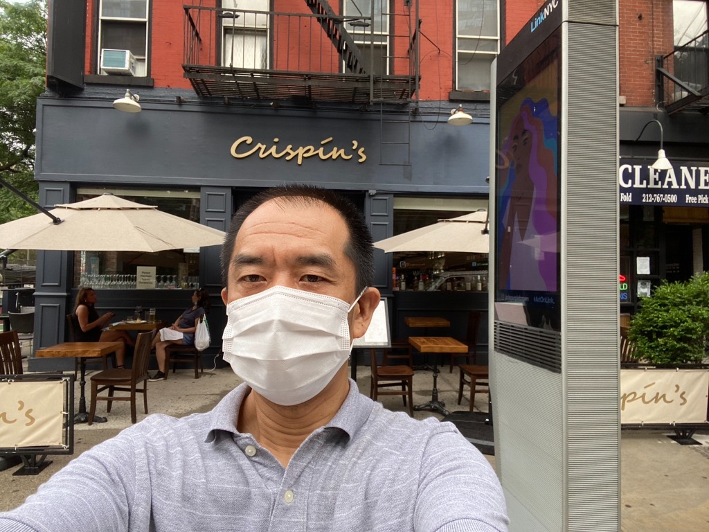 2020年纽约街道上的 Googlezhang
