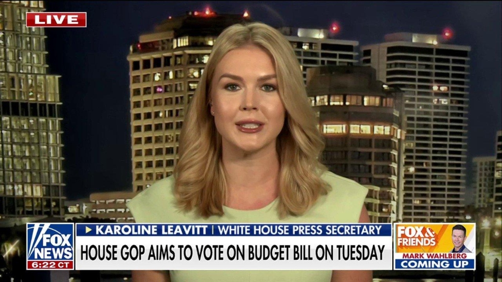 Karoline Leavitt on Fox News