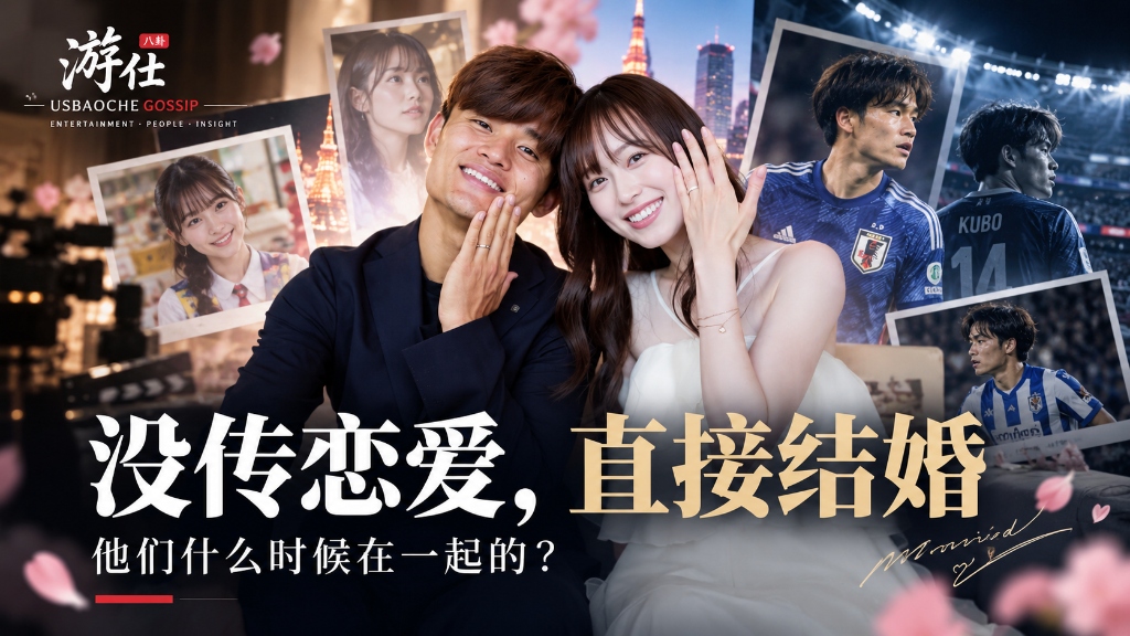 没传恋爱，直接结婚：福原遥和久保建英什么时候在一起的？ 封面配图