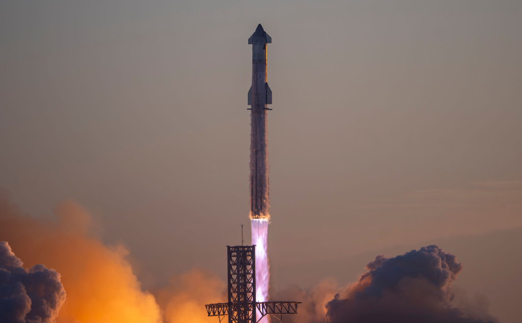 SpaceX Starship 升空
