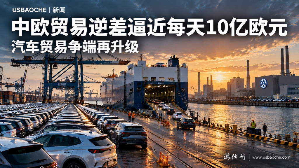 中欧贸易逆差逼近每天10亿欧元：汽车贸易争端再升级