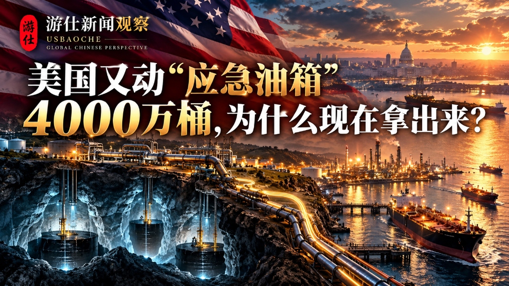 美国又动“应急油箱”4000万桶，为什么现在拿出来？ 封面图